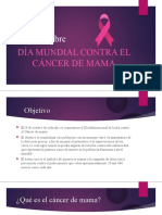 19 de Octubre Cancer de Mama