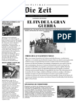 Portada Documento Periódico Clásico Noticias Estructurado Blanco y Negro-2