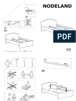 Nodeland Bed Frame With Headboard Medium Brown AA 2143961 2 1