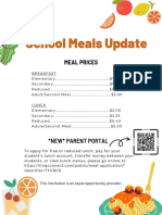 School Meals Updates2022-23English
