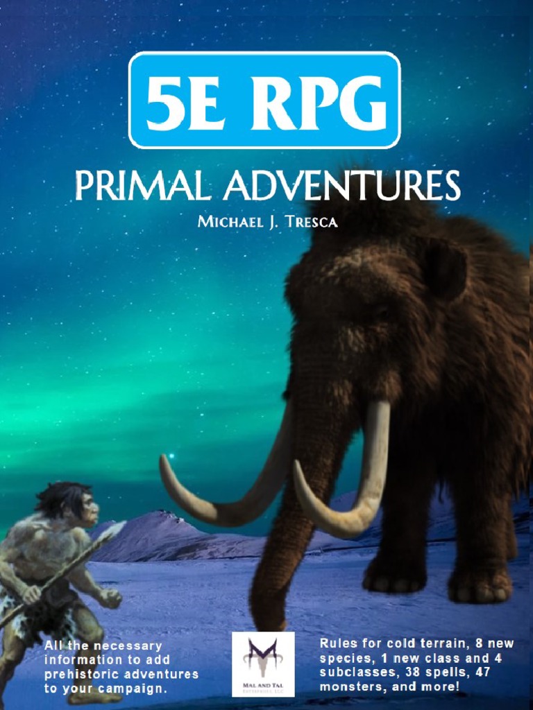 5E RPG - Primal Adventures | PDF | Desert | Peat