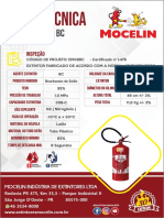 Extintor Industrial PQS 8KG 30-BC