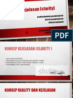 Konsep Kejelasan (Clarity)