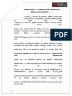 Relaciones Públicas y Comunicación Corporativa Bibliografía 2 Semana 2