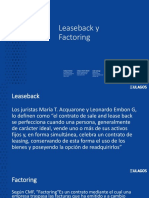 LEASEBACK y FACTORING