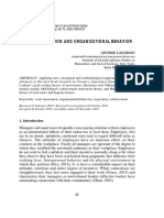 Work Motivation and Organizational Behavior: Volume 7 (2), 2015, Pp. 66-75, ISSN 1948-9137