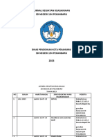 Jadwal Kegiatan Keagamaan 23