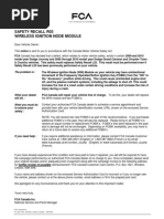 Safety Recall R03 Wireless Ignition Node Module: The Problem Is