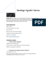 CV Santiago Garcia