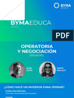 BYMA EDUCA - Operatoria y Negociación