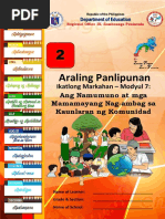 Mga Katangian NG Mabuting Pinuno: Araling Panlipunan 2 | PDF
