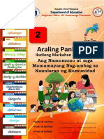 AP2 Modyul 7: Ang Namumuno at Mga Mamamayang Nag-Ambag Sa Kaunlaran NG Komunidad