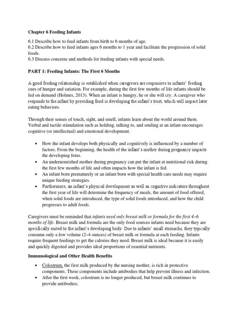 Chapter 6 PDF Breast Milk Breastfeeding