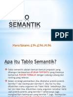 MD 5,6. Tablo Semantik (Yo I)