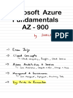 Microsoft Azure AZ 900 Notes