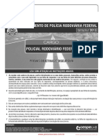 Prova PRF 2013 - Cebrasp