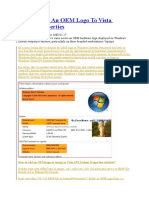 How To Add An OEM Logo To Vista System Properties