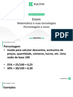 2 - Juros Simples e Porcentagem