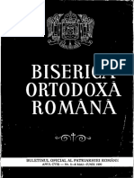 BULETINUL OFICIAL AL PATRIARHIEI ROMANE