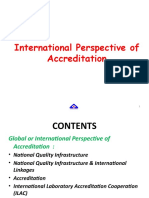 LMS 1 Laboratory Accreditation International Perspective - LMS1