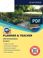 Oxford CAPS Tracker and Planner Life Orientation Grade 8
