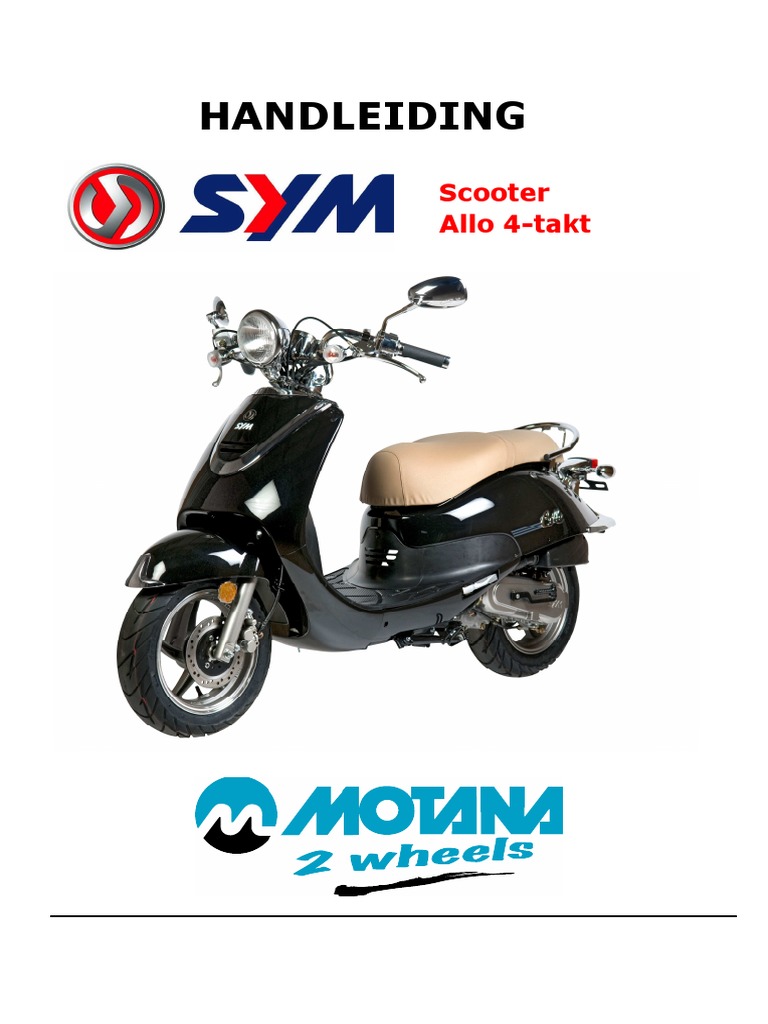 Sym Allo (Handleiding) | PDF