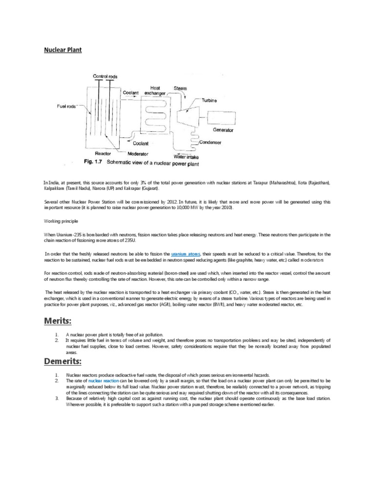 3a.nuclear Plant Diagram | PDF | Nuclear Reactor | Nuclear Power