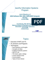 Trustworthy Information Systems Program - At NIST