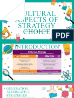 Strama Cultural Aspect of Strategy Choice Lesson 9