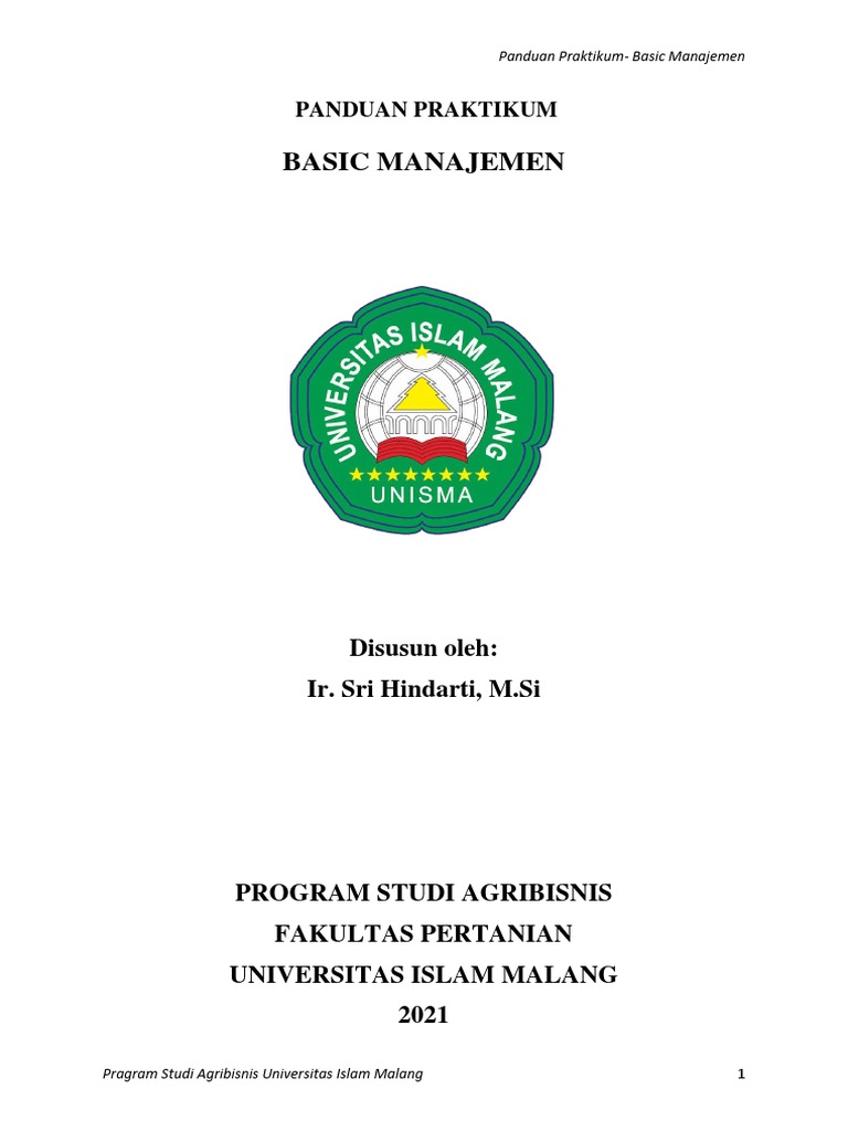 Panduan Praktikum Dasmen 2021 PDF
