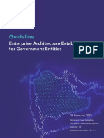 Enterprise Architecture Establishment For Government Entities-SA