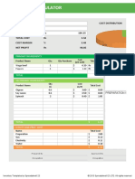 Free Food Cost Calculator - Table Management by Eat-1