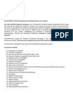 NDT Profile For In-Service Boioler Inspection