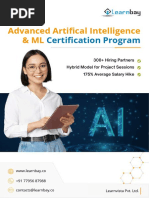 Advance AI & ML Certification Program Learnbay