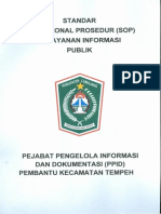 Sop Ppid Kecamatan Tempeh