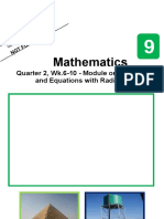 Math9 Q2 W10 ApplicationsofEquationswithRadicals v2