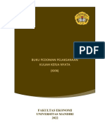 Buku Pedoman KKN 2022 - Fakultas Ekonomi Universitas Mandiri