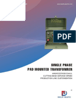 Daelim Single Phase Pad Mounted Transformer