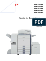 Guide Du Technicien Sharp MX 1800N 2300N