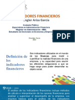 Unidad 3 - Indicadores Financieros