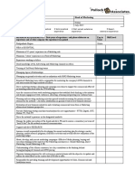 Skills Matrix - Head of Marketing