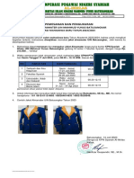 Pengumuman Jaket Mhs 2023