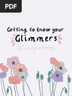 Getting To Know Your Glimmers Ebook