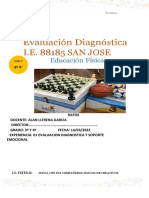 Examen Diagnostico San Jose 3º y 4º