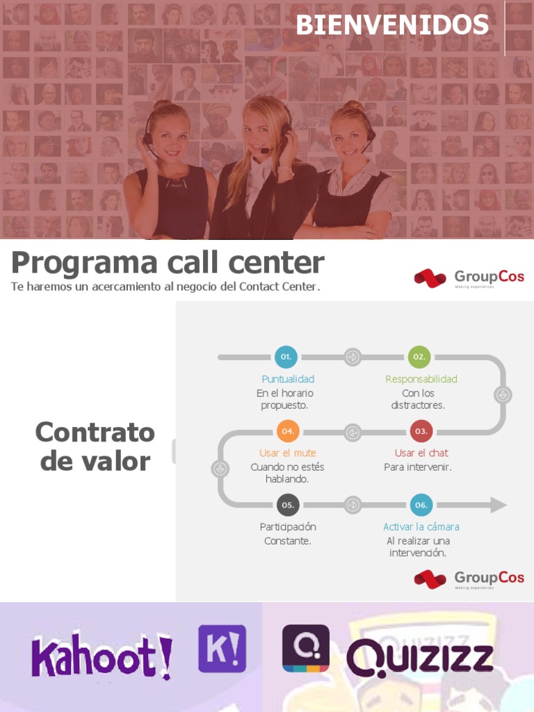 Programa Call Center 1 | PDF | Chat en linea | Business