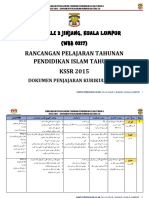 Rancangan Pelajaran Tahunan Pendidikan Islam Tahun 6 KSSR 2015