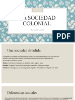 Sociedad Colonial