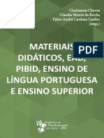 Final - Materiais Didáticos, EAD, PIBID, Ensino de Língua Portuguesa e Ensino Superior - CONELP