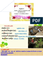 Unit 11 Science and Technology Lesson 2 A Closer Look 1