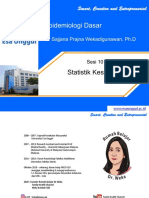 Sesi 10 Statistik Morbiditas